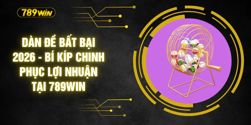 Dàn Đề Bất Bại 2026 - Bí Kíp Chinh Phục Lợi Nhuận Tại 789WIN 2 Dàn Đề Bất Bại 2026 - Bí Kíp Chinh Phục Lợi Nhuận Tại 789WIN